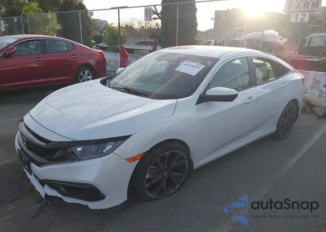 2019 Honda Civic Sport from USA, damaged, VIN 2HGFC2F89KH521843